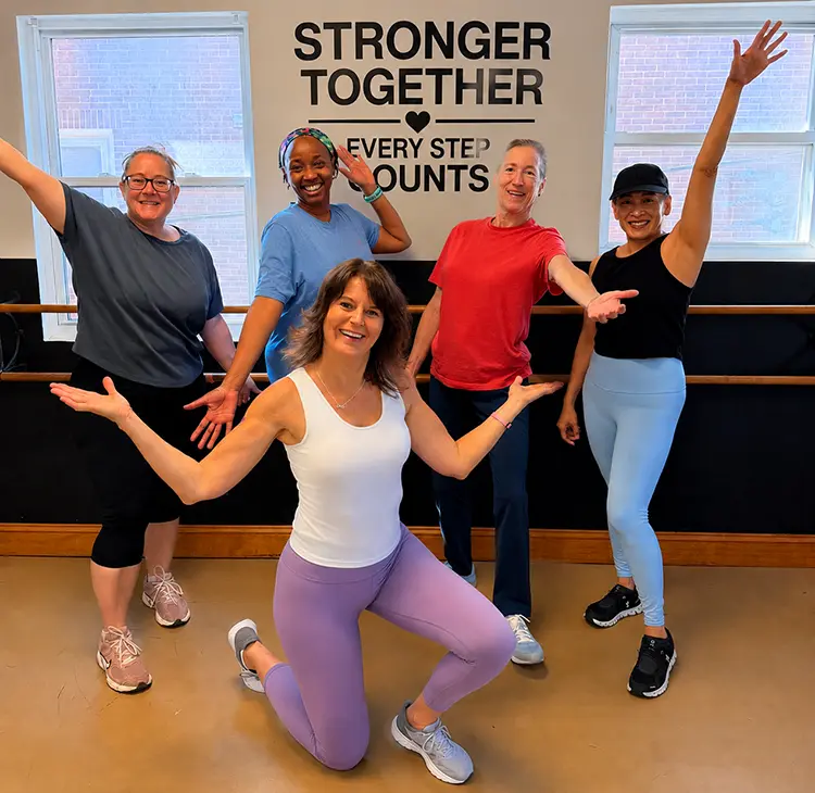 Deanna and Her Dance Fitness Students
